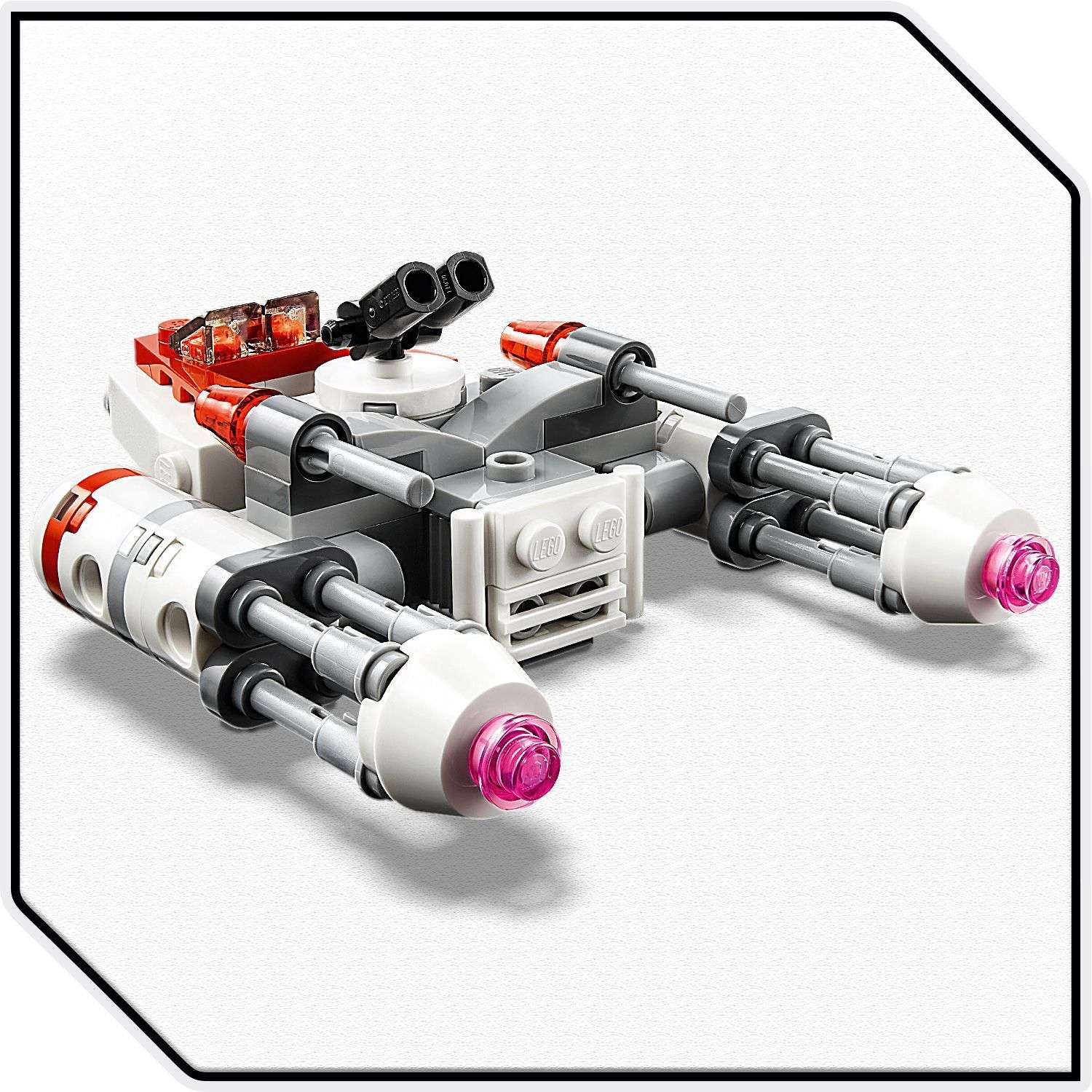 Конструктор LEGO Star Wars Микрофайтеры Истребитель Сопротивления типа Y 75263 - фото 6