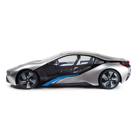 Машинка р/у Rastar BMW I8 1:14 серебряная