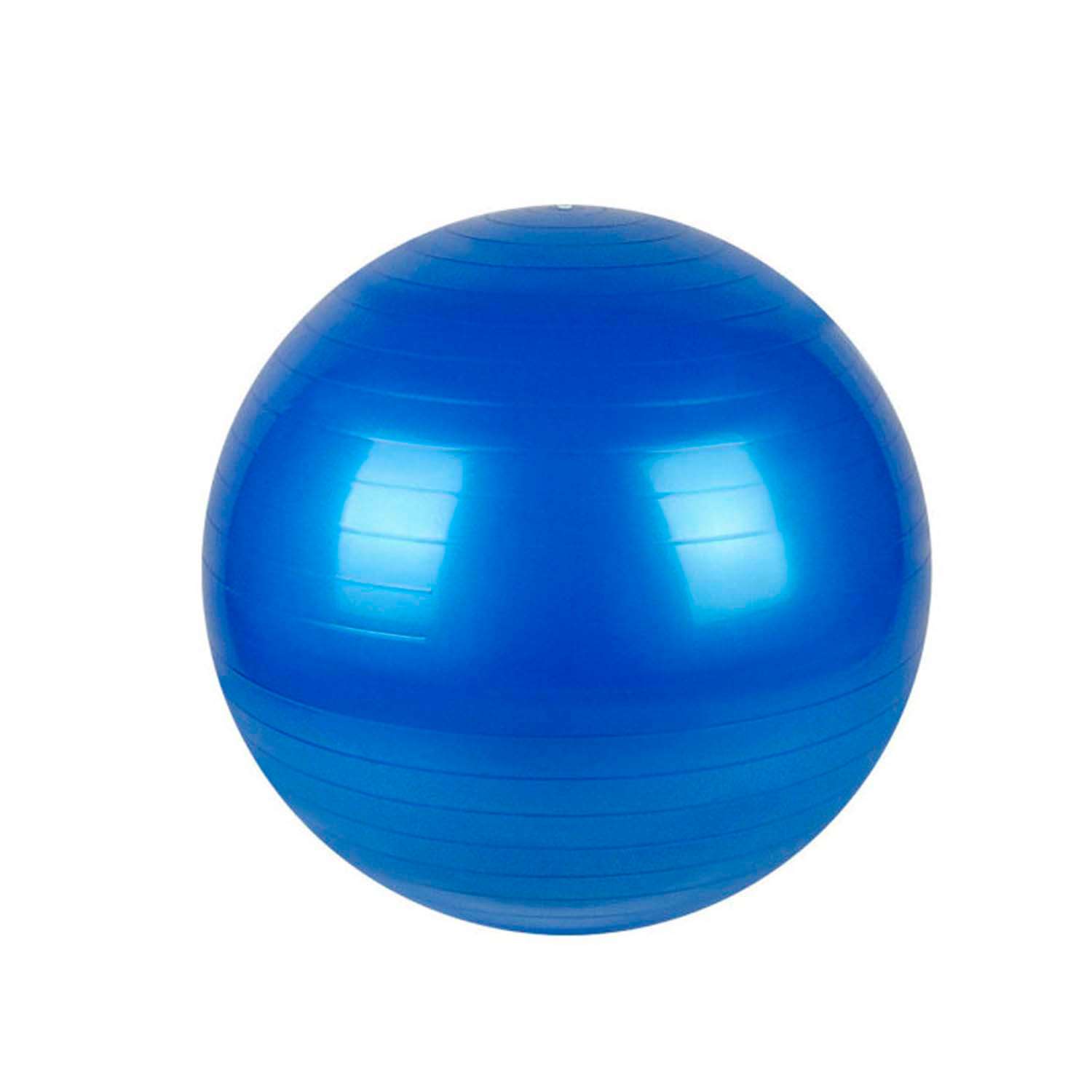 Гимнастический мяч Solmax Фитбол для тренировок с насосом синий 75 см - фото 2