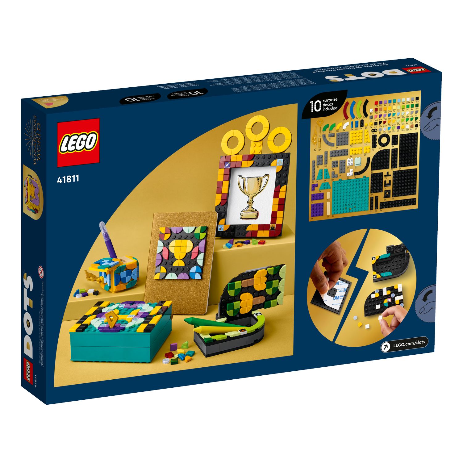 Конструктор LEGO DOTs Hogwarts Desktop Kit 41811 - фото 8