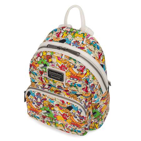 Рюкзак Funko Loungefly Nickelodeon Nick Rewind Gang AOP Mini Backpack NICBK0023