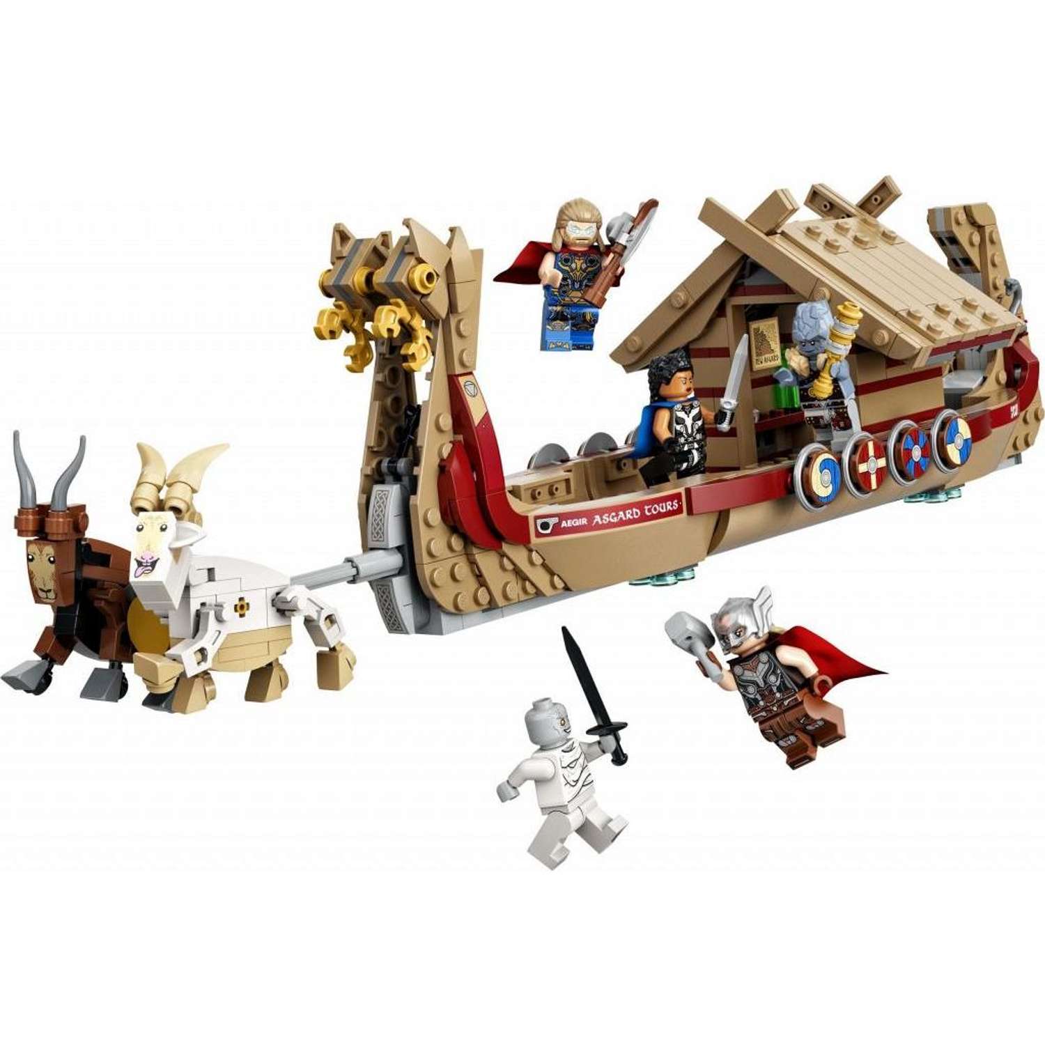 Конструктор LEGO Super Heroes Козья лодка 76208 - фото 2