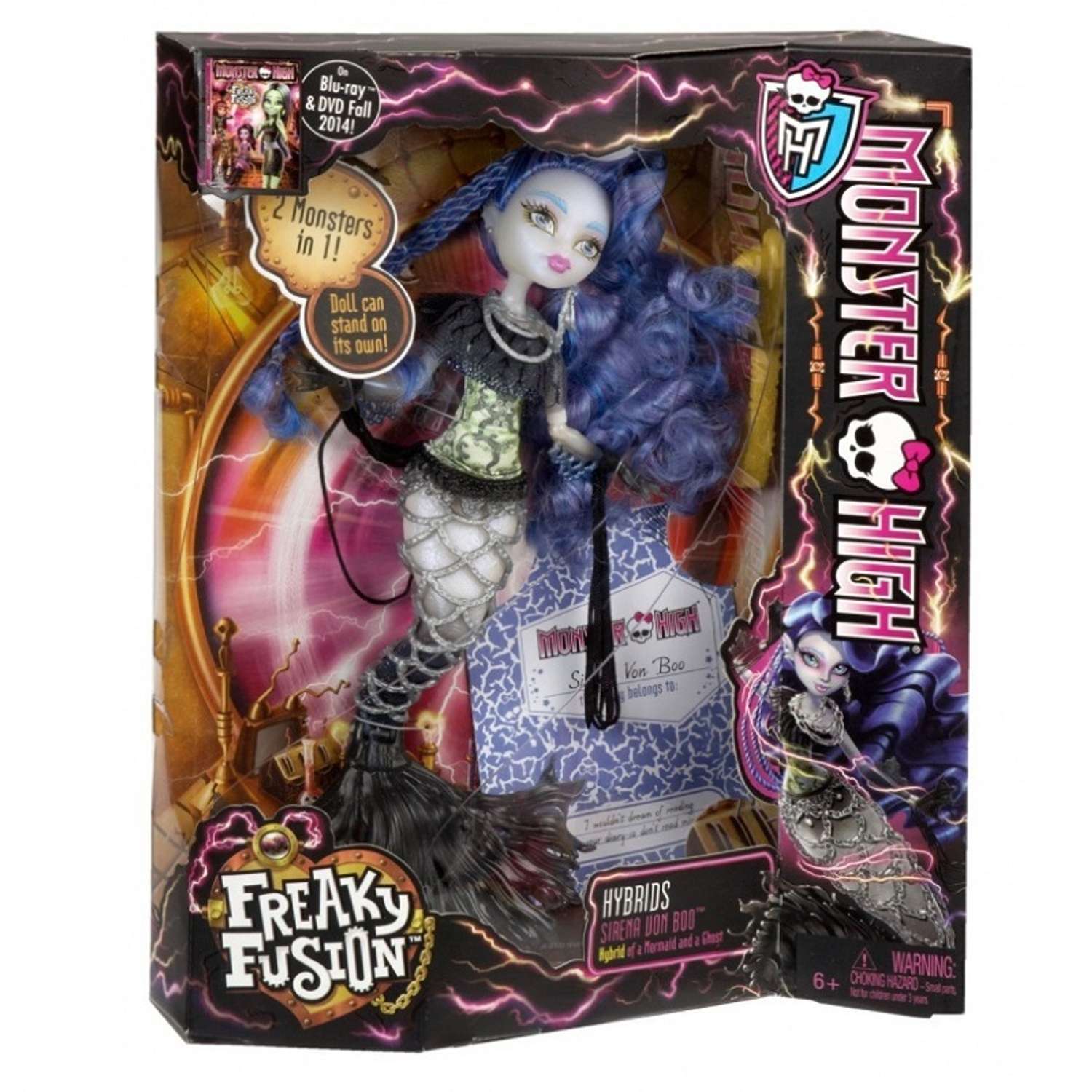 Monster High Куклы-гибриды Monster High в ассортименте CCM65 - фото 6