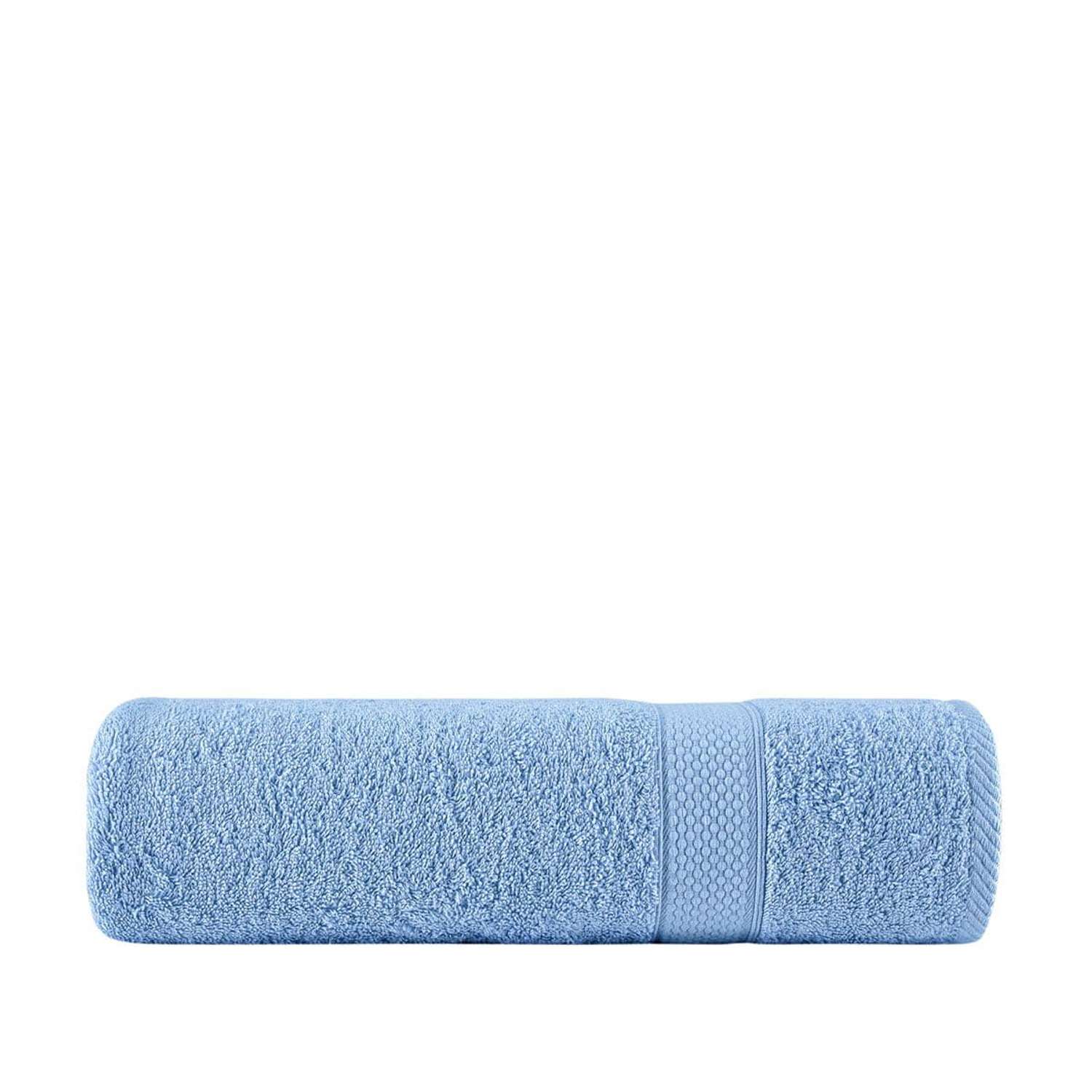 Полотенце для ванной Arya Home Collection однотонное 50х90 см Miranda Soft светло-голубой - фото 2