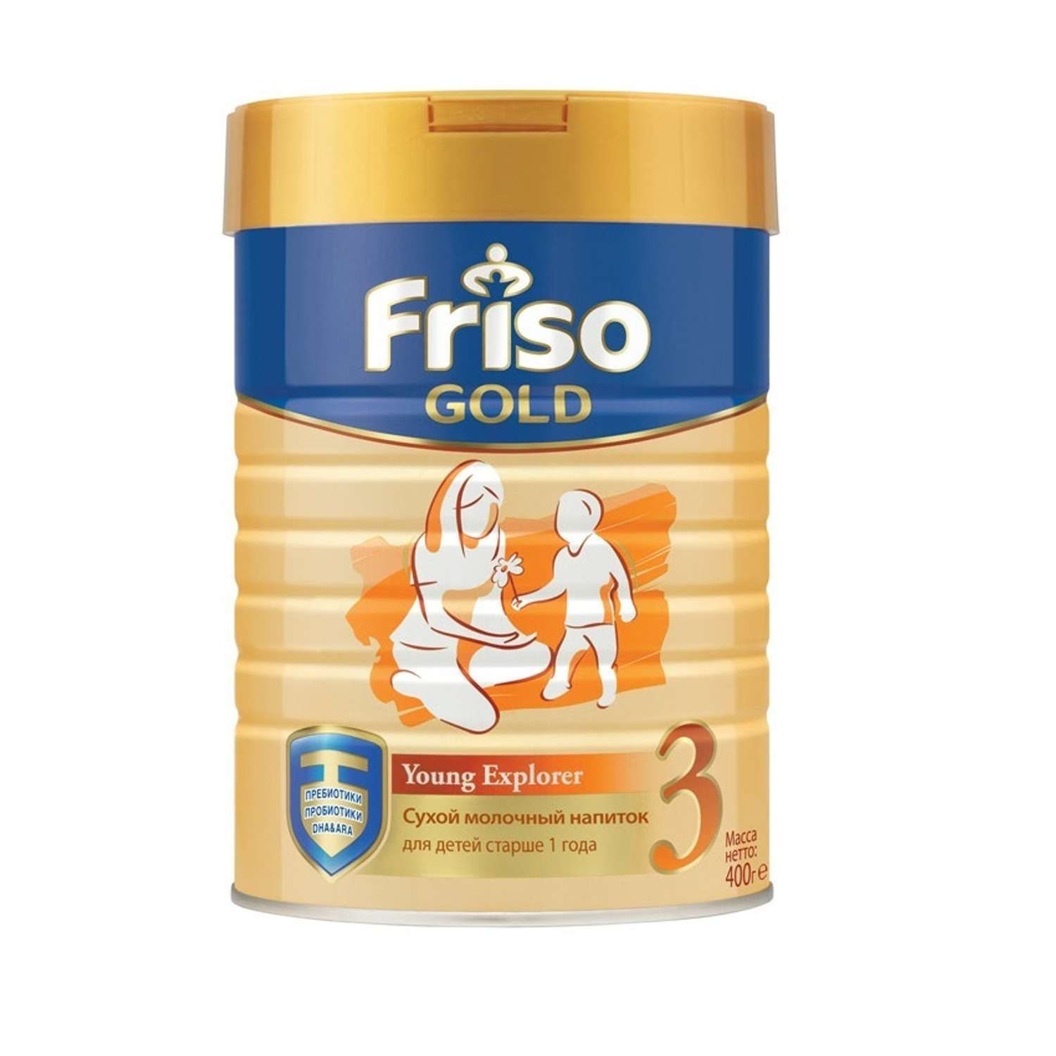 Напиток Friso Gold 3 сухой молочный 400г с1 до 3лет - фото 1