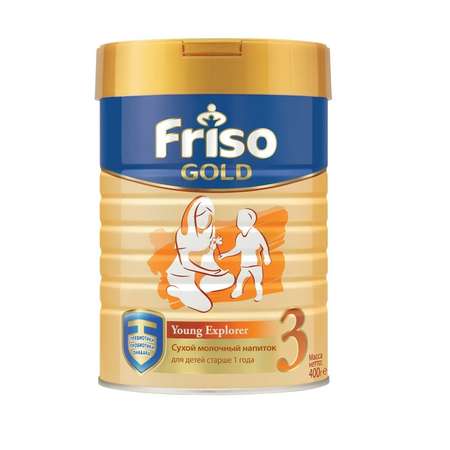 Напиток Friso Gold 3 сухой молочный 400г с1 до 3лет