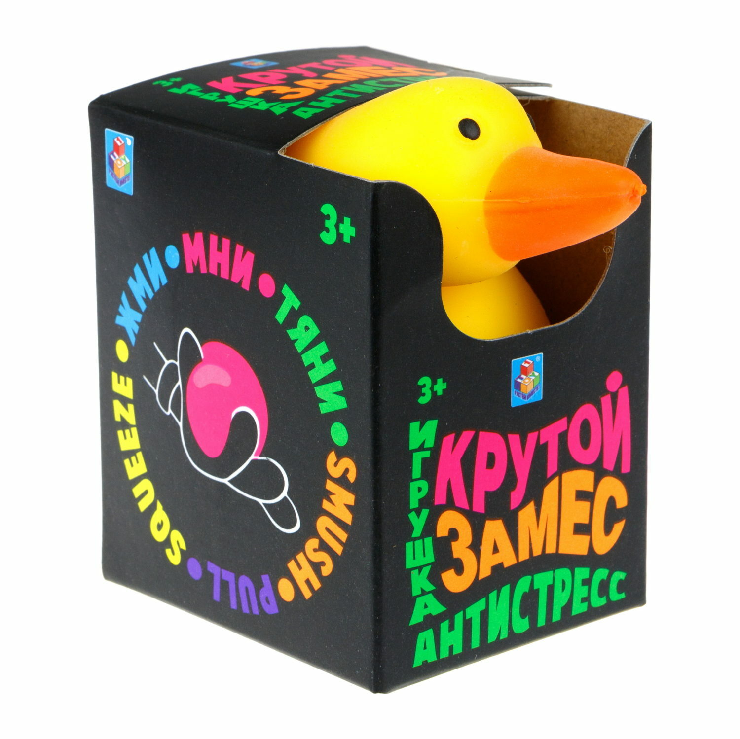 Игрушка-жмяка 1Toy Крутой замес Гусь в ассортименте Т23005