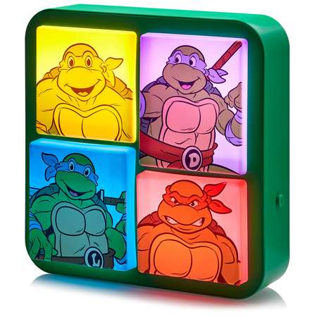 Настольный светильник-ночник Ninja Turtles(Черепашки Ниндзя) светодиодный 3D