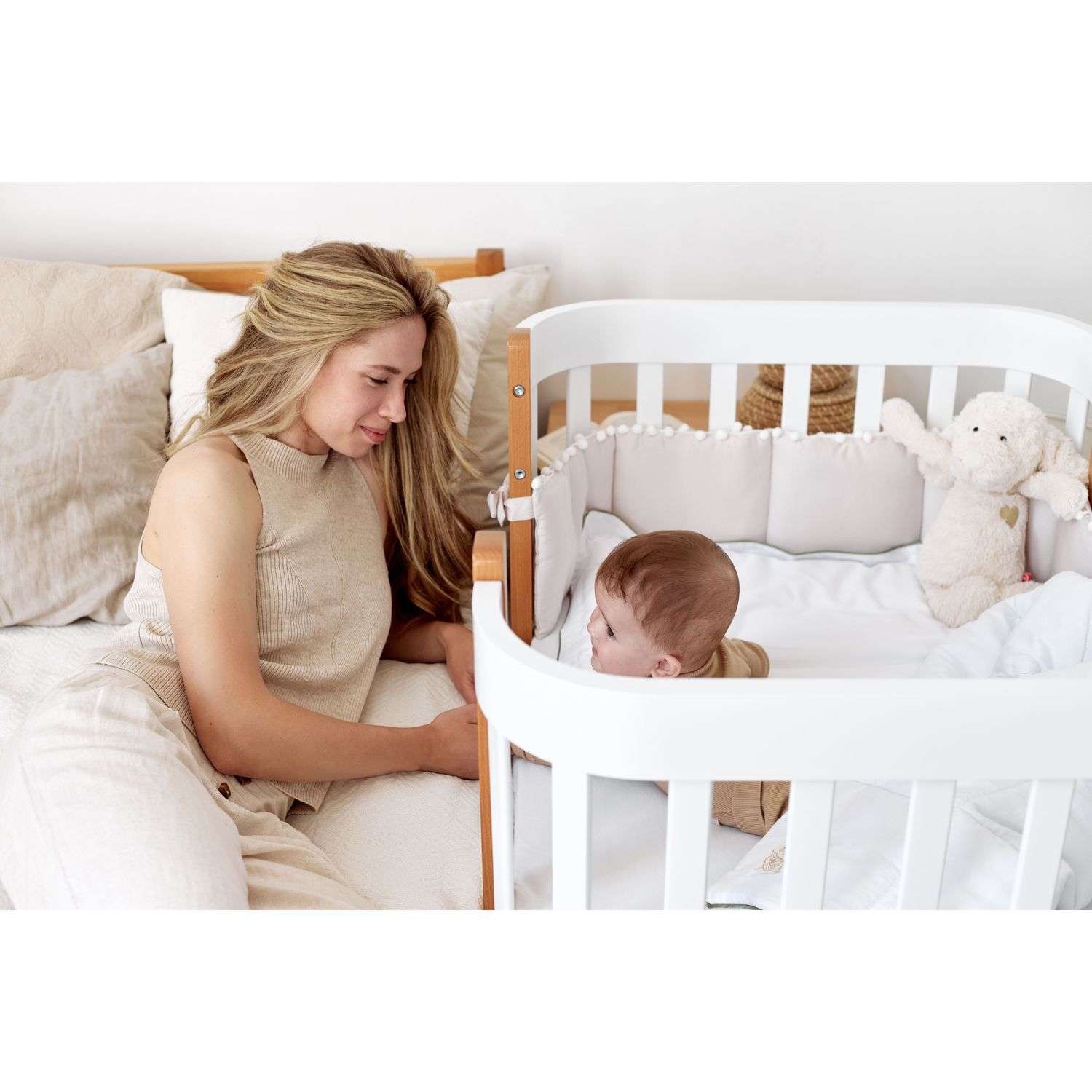 Кроватка для новорожденных Happy Baby Mommy Lux - фото 27