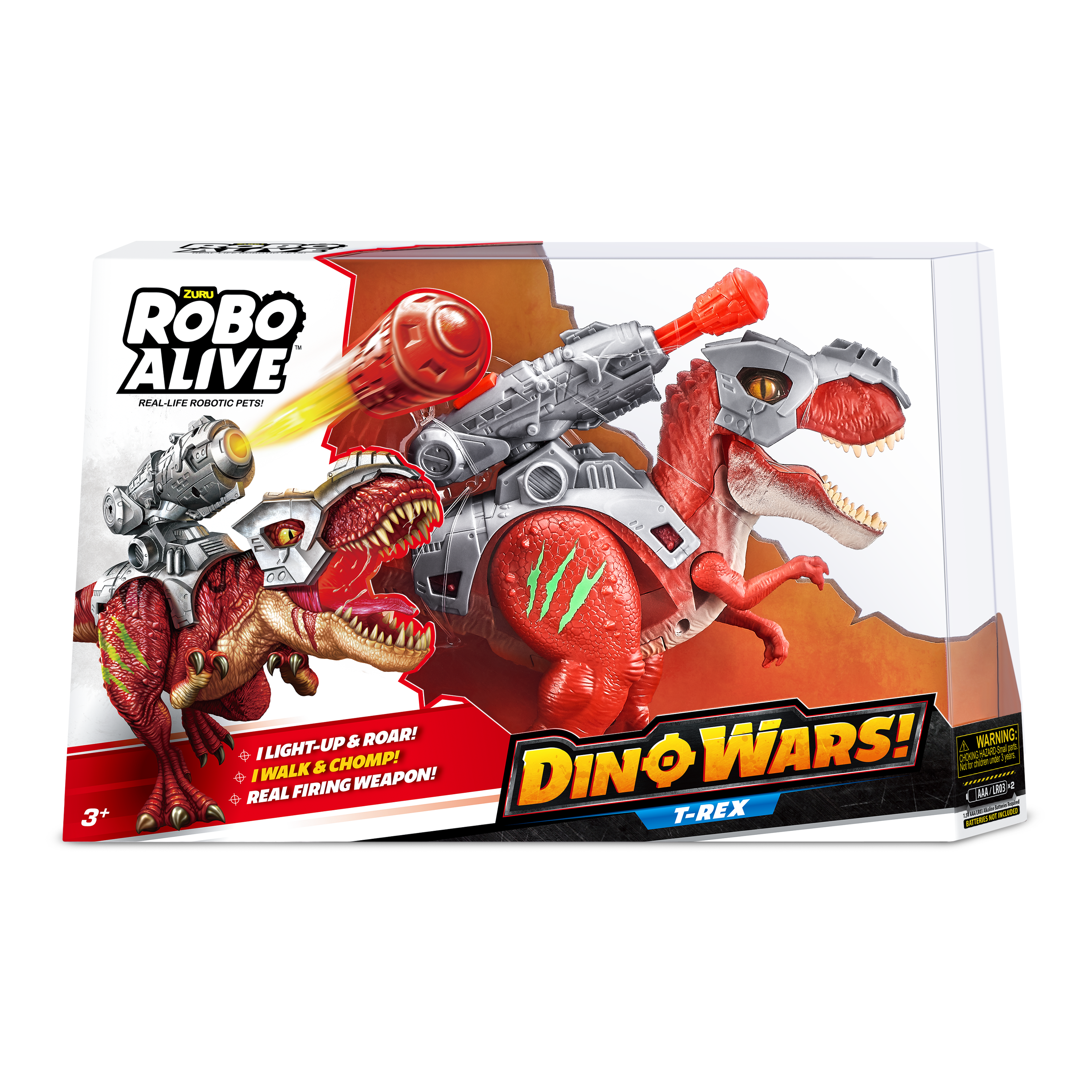 Игрушка ROBO ALIVE Zuru T-Rex 7132 - фото 9