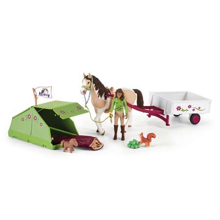 Фигурка SCHLEICH кэмпинг приключения сары