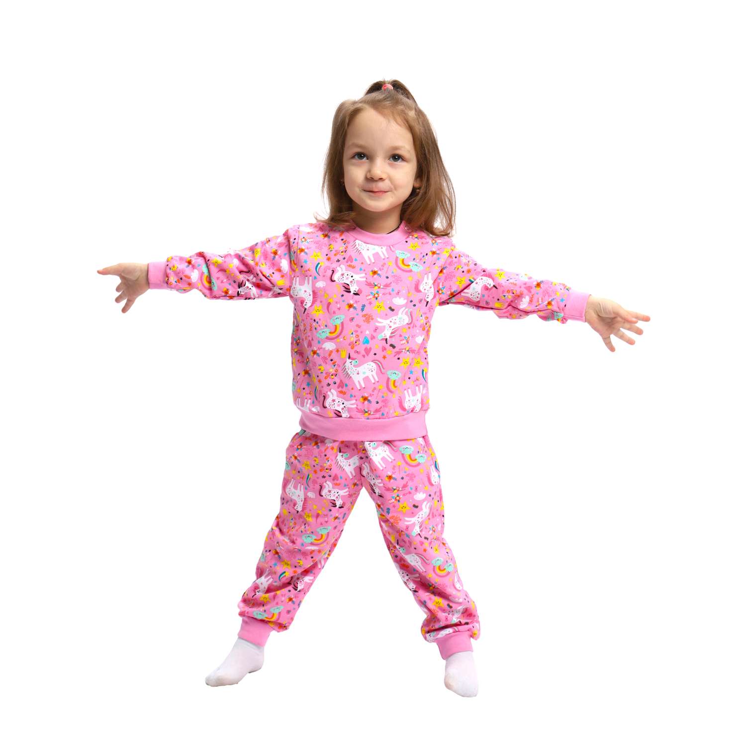 Комплект Детская Одежда 108К/розовый3 - фото 4