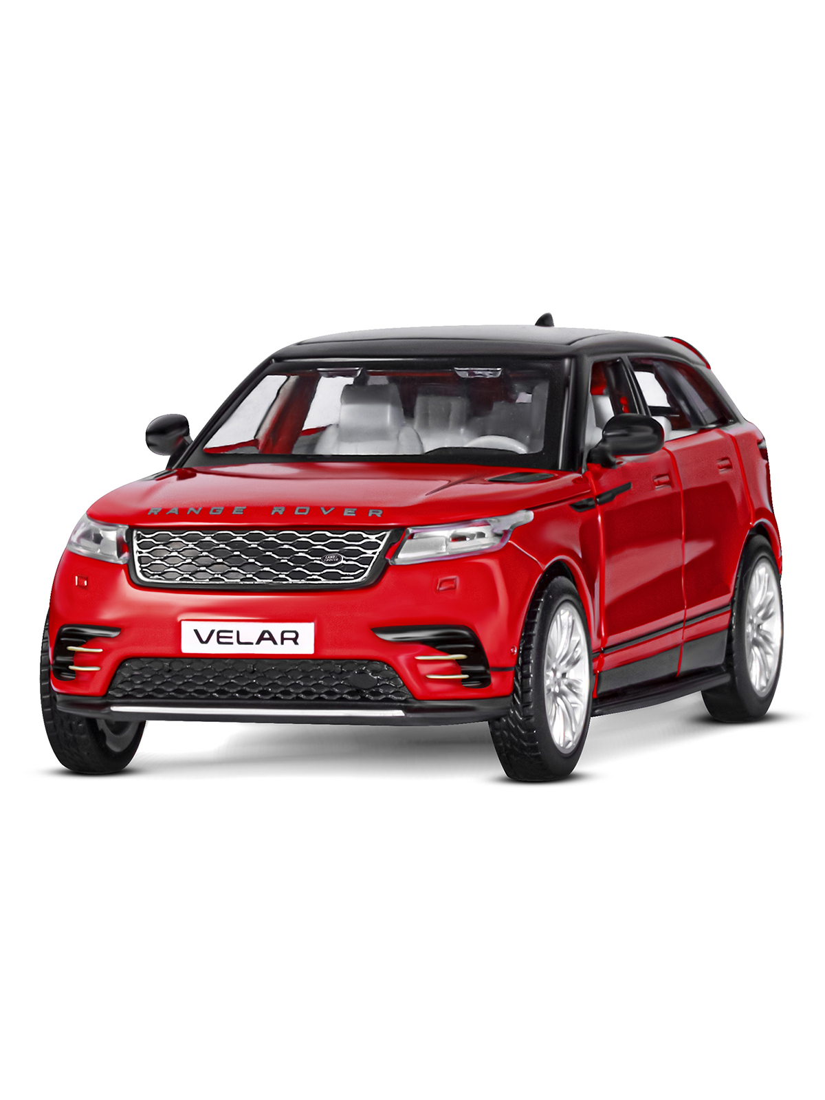 Внедорожник АВТОпанорама Land Rover Range Rover Velar 1:32 красный JB1251287 - фото 10