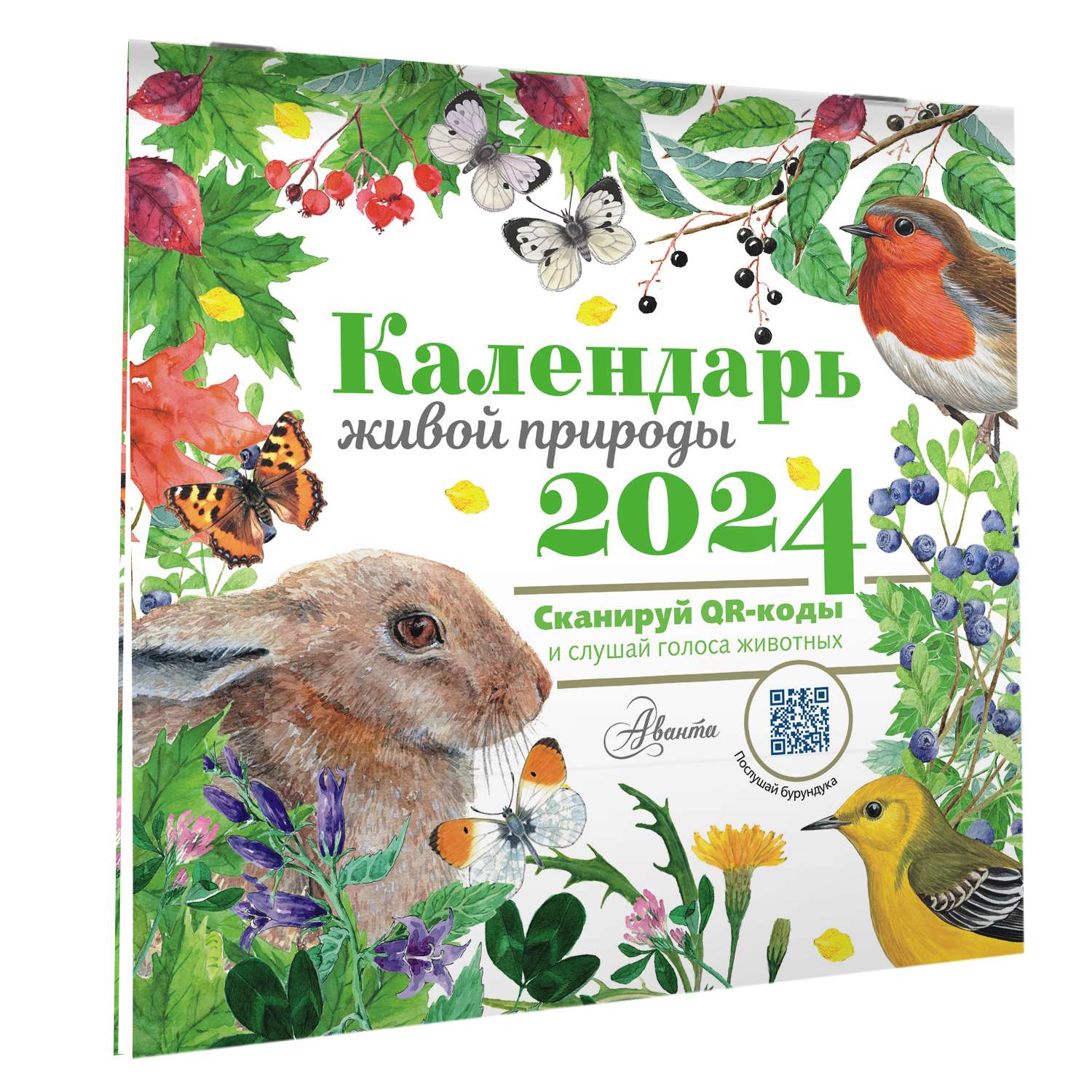 Календарь живой природы с голосами животных 2024 год - фото 6