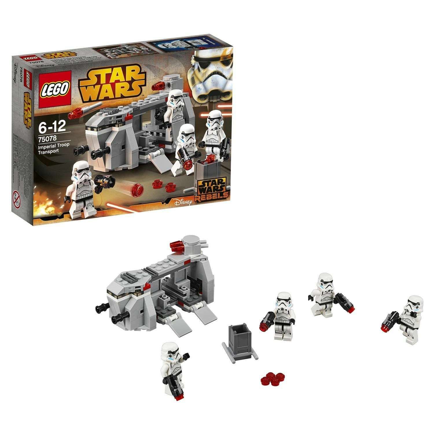 Конструктор LEGO Star Wars TM Транспорт Имперских Войск (Imperial Troop Transport) (75078) - фото 1