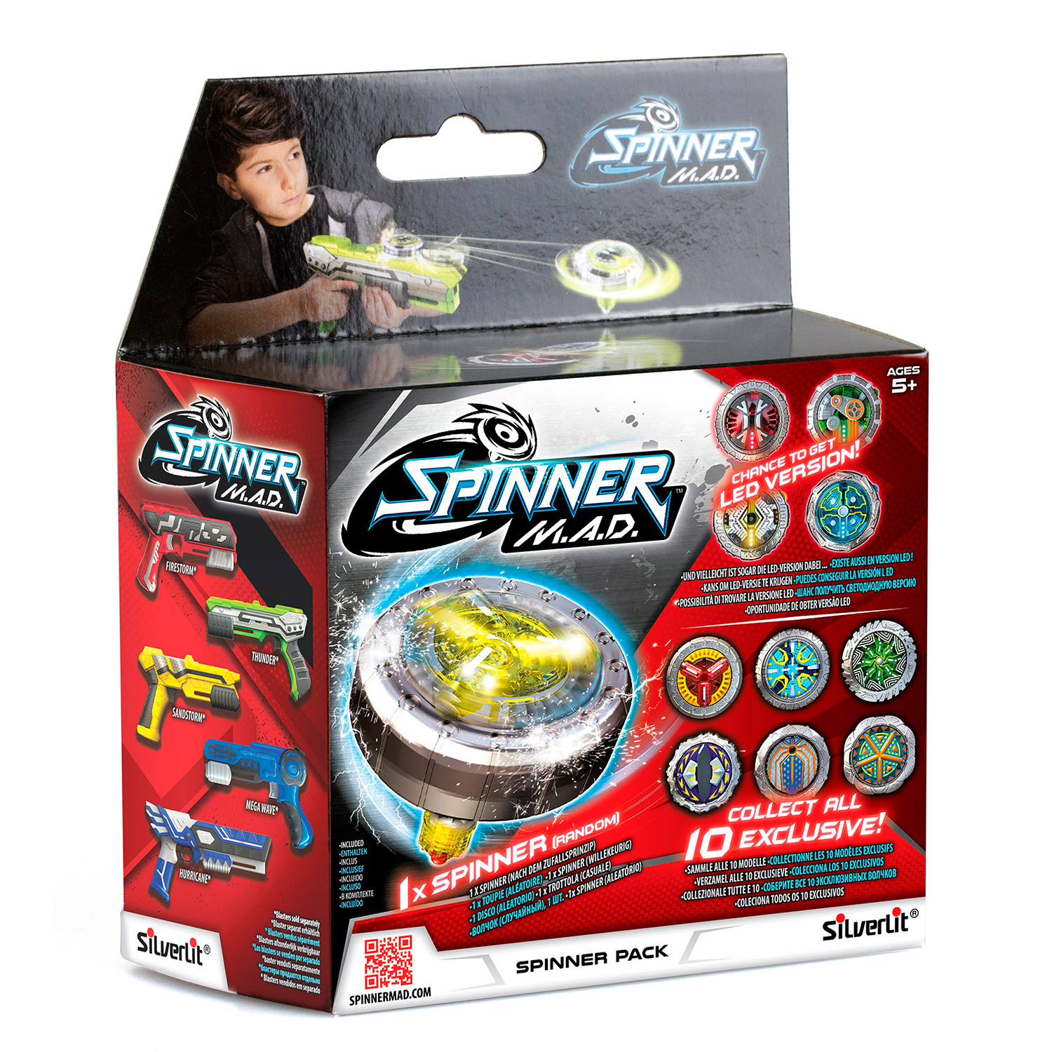 Волчок Spinner Mad Боевой - фото 1