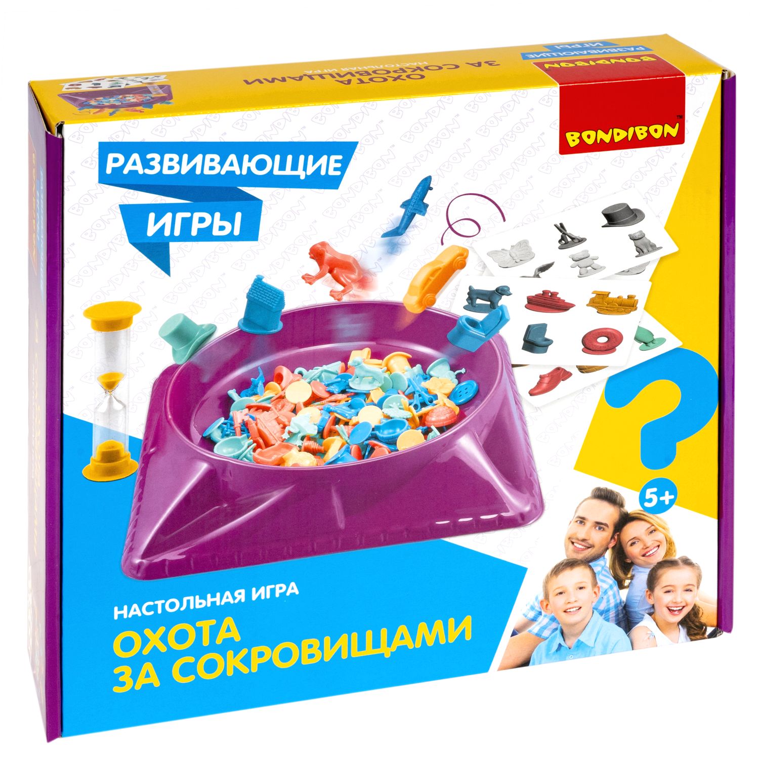 Настольная логическая игра BONDIBON Охота за сокровищами - фото 3