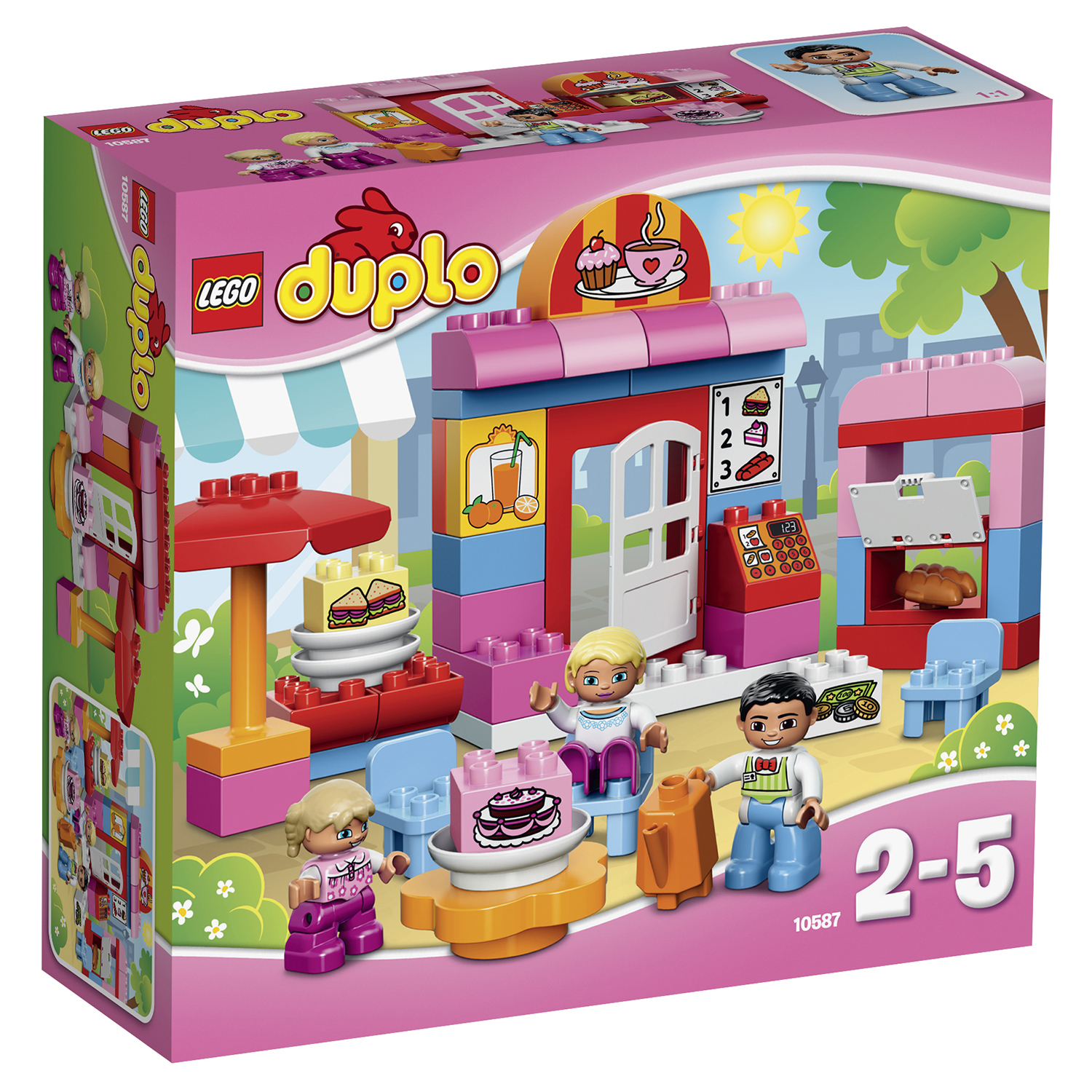 Конструктор LEGO DUPLO Town Кафе (10587) купить по цене 889 ₽ в  интернет-магазине Детский мир