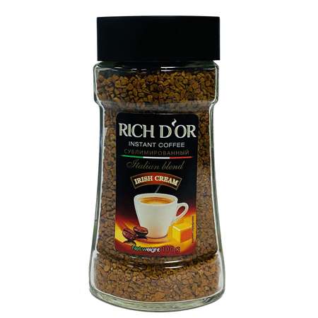 Кофе Rich Dor Irish cream растворимый сублимириванный 100г