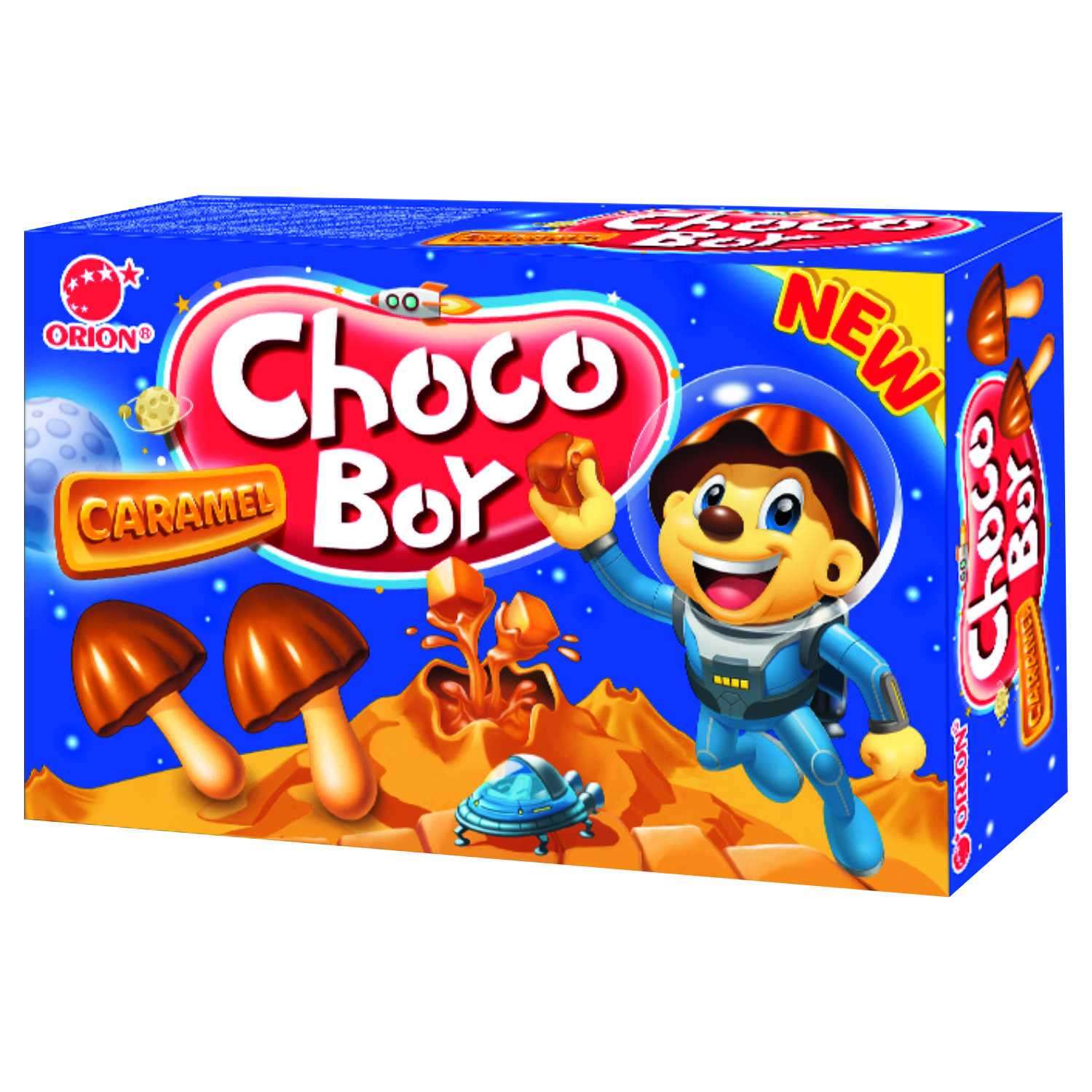 Печенье CHOCO-BOY карамель 45г - фото 2