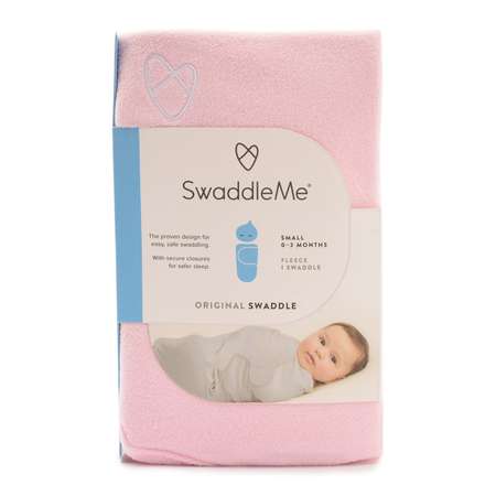 Конверт на липучке Summer Infant SwaddleMe S/M Розовый