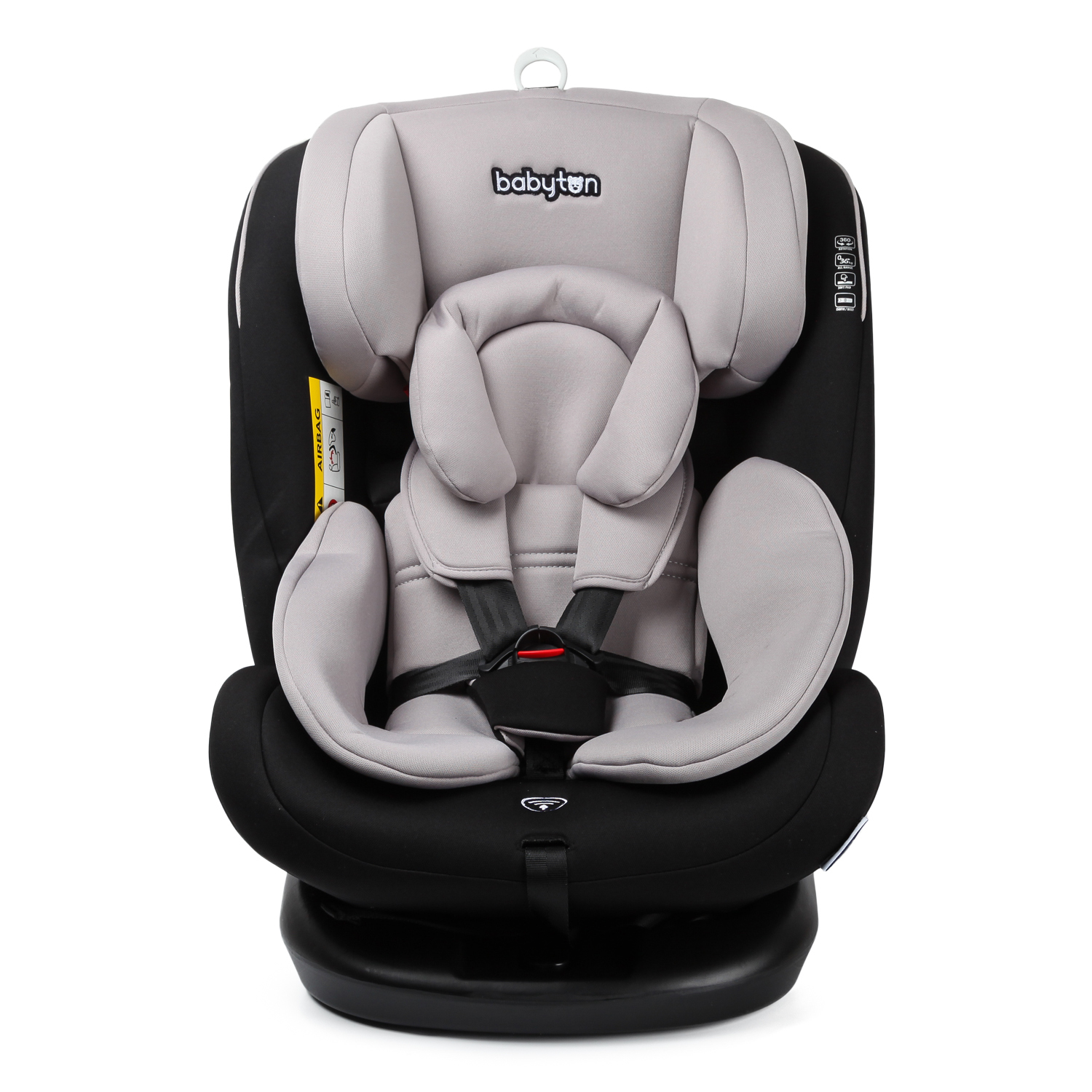 Автокресло Babyton Multi-Stage 0+/1/2/3 Isofix Grey купить по цене 7999 ₽ в  интернет-магазине Детский мир