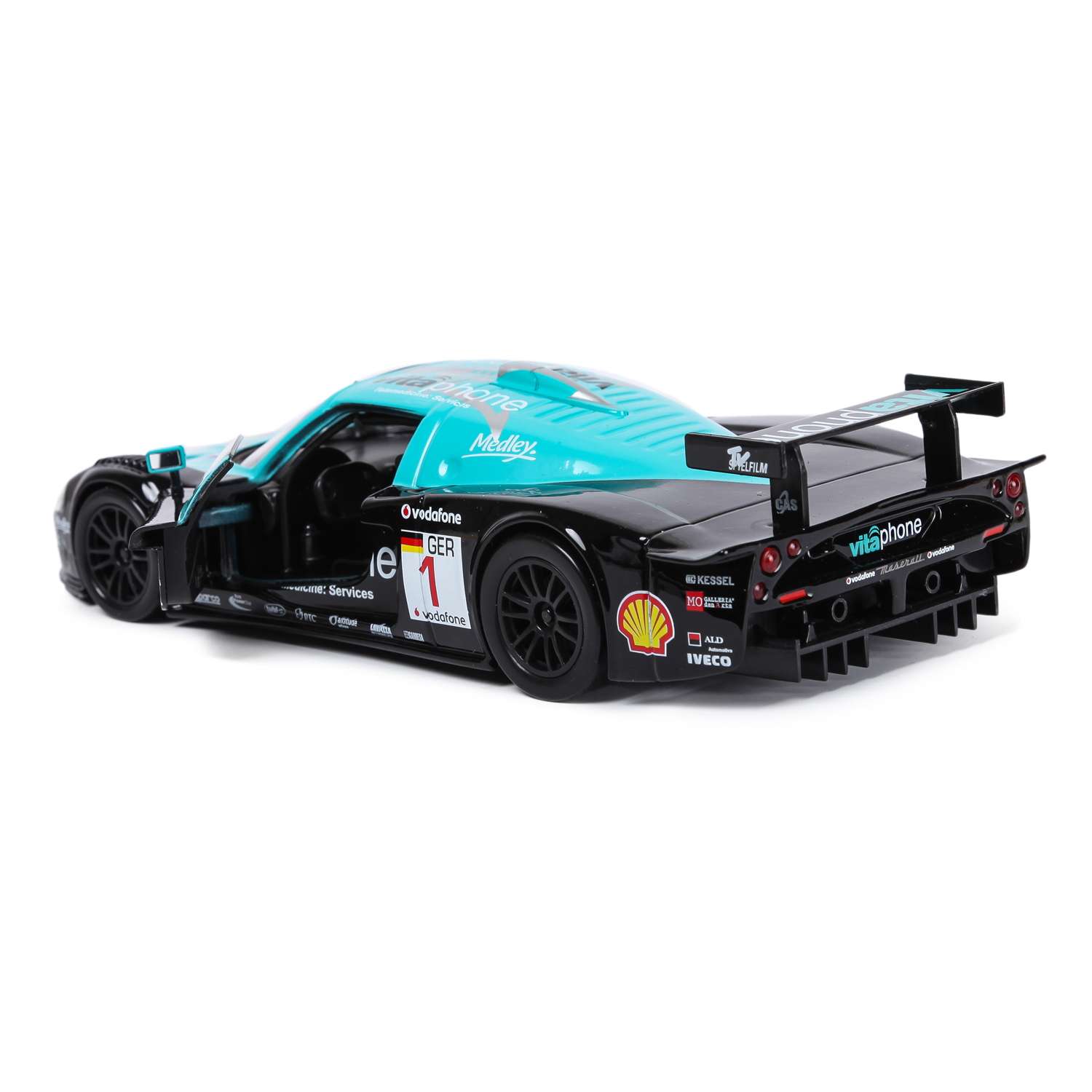 Машина BBurago 1:24 Maserati Mc12 18-28004 18-28004 - фото 4