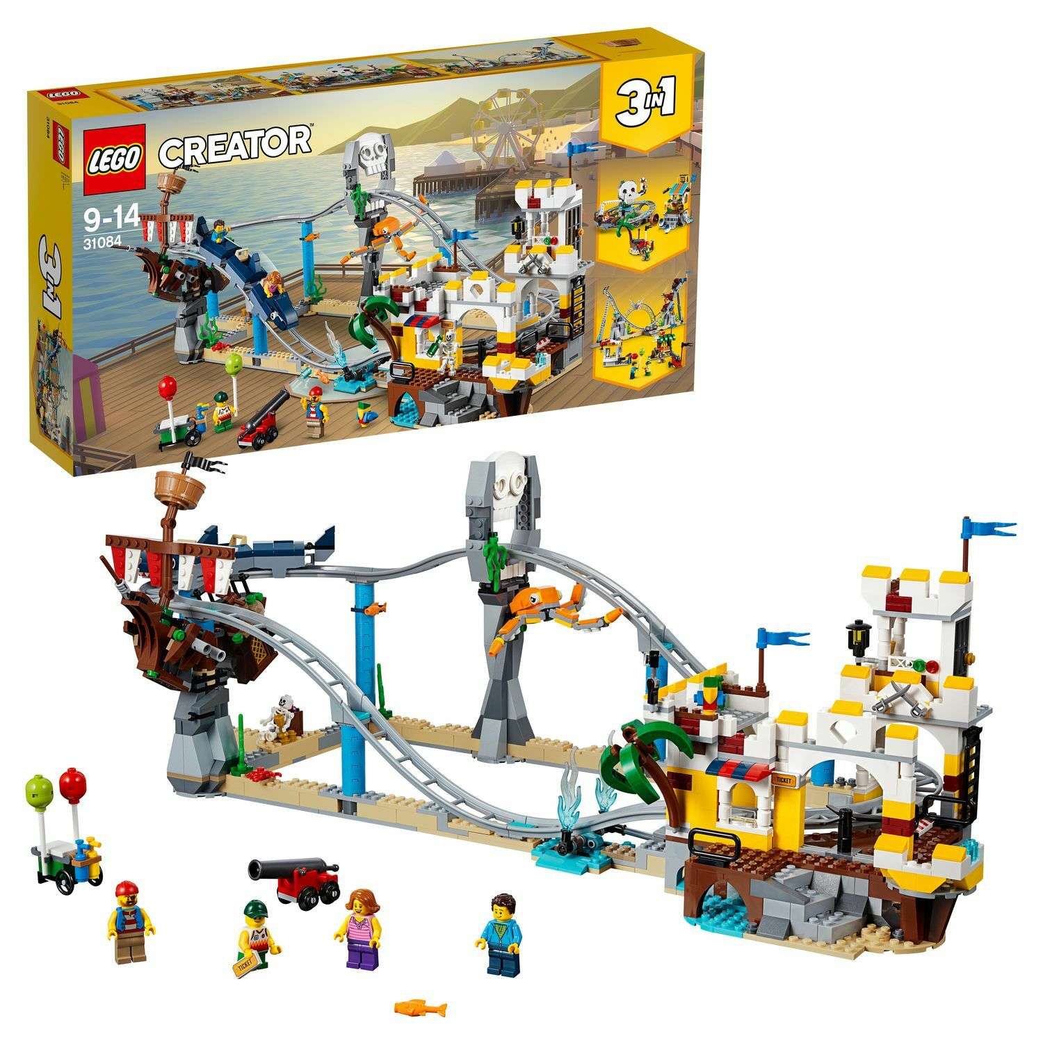 Конструктор LEGO Creator Аттракцион Пиратские горки 31084 - фото 1