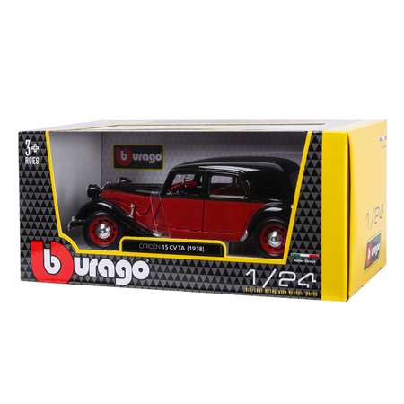 Машина BBurago 1:24 1938 Citroen 15 Cv Ta 18-22017