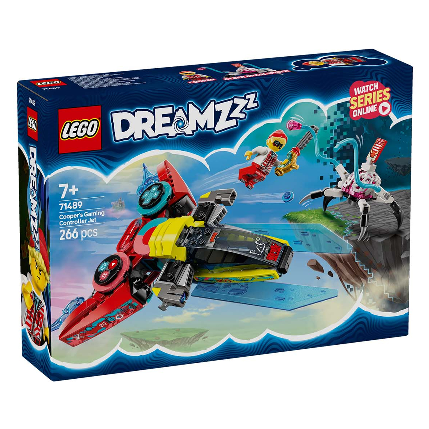 Конструктор детский LEGO Dreamzzz Игровой контроллер-самолёт Купера - фото 6