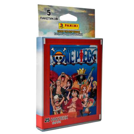 Набор коллекционных наклеек Panini One Piece 10 пакетиков в экоблистере