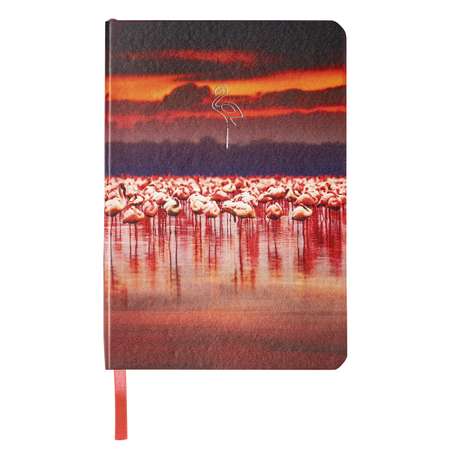 Блокнот Brauberg Малый Формат А6 Flamingo 80 листов