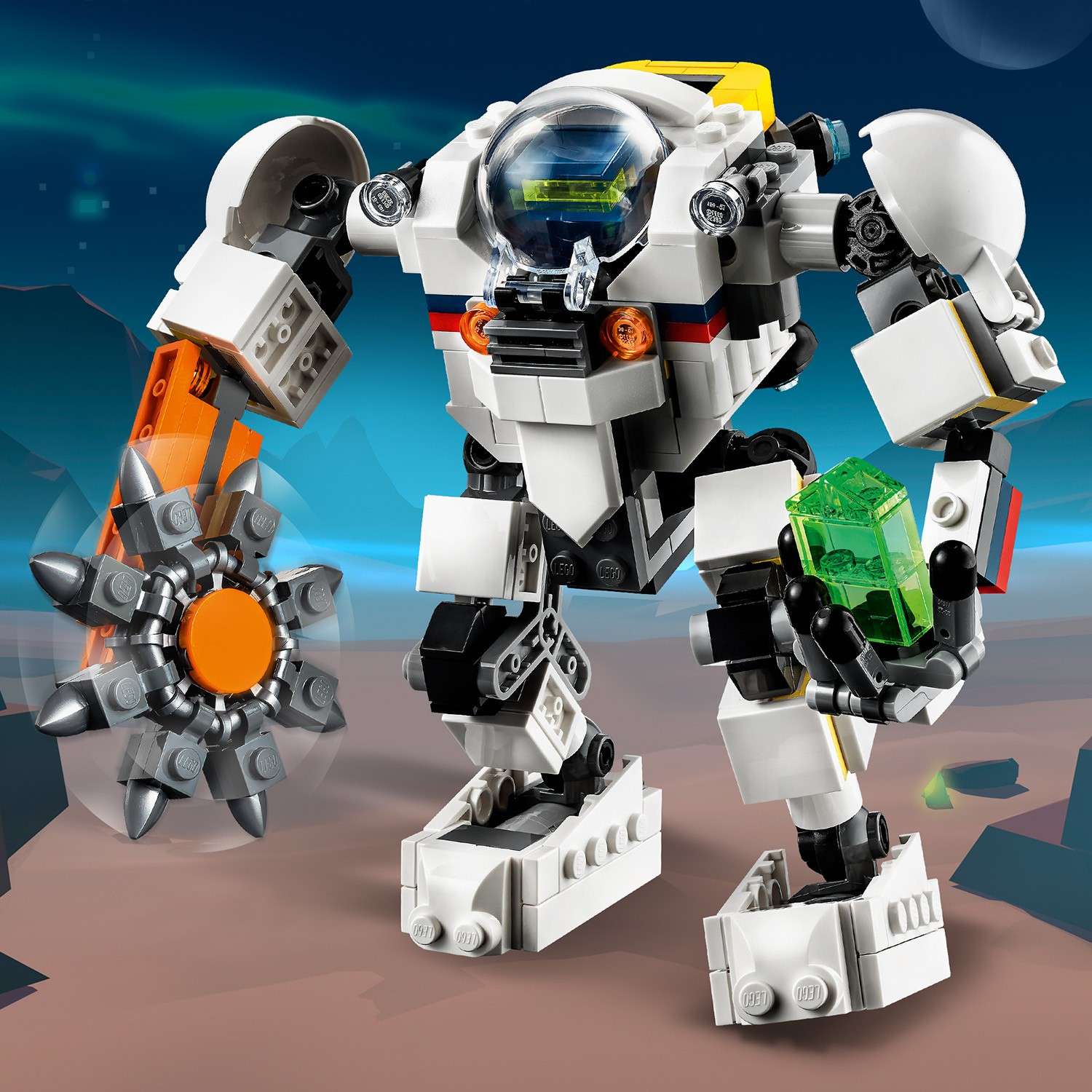 Конструктор LEGO Creator Космический робот для горных работ 31115 - фото 6