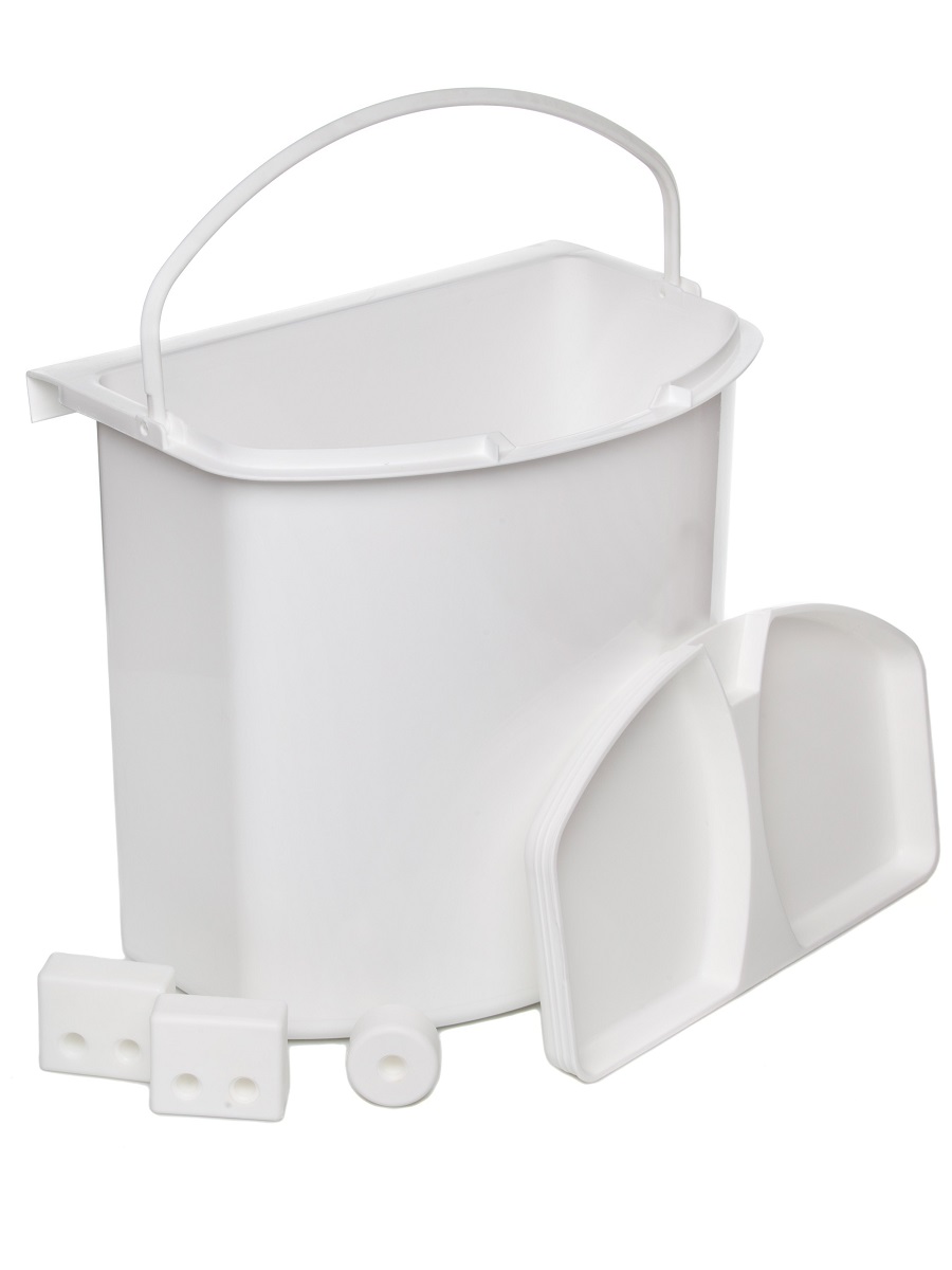 Контейнер для мусора NAVAKO Theta 7 White - фото 4
