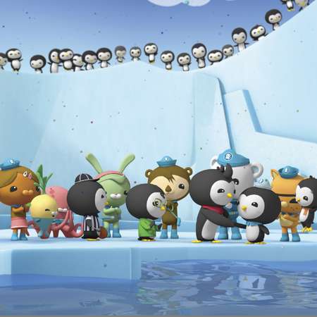 Набор фигурок Octonauts Октопод Барнакла палуба с рулём BDL89