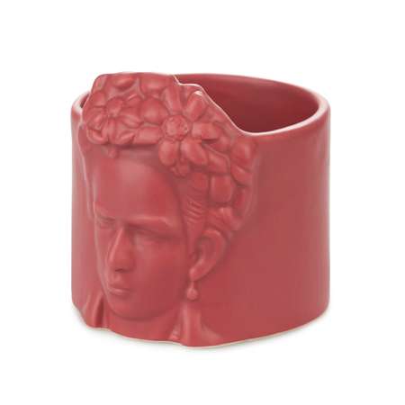 Горшок для цветов Balvi керамический Frida вишневый