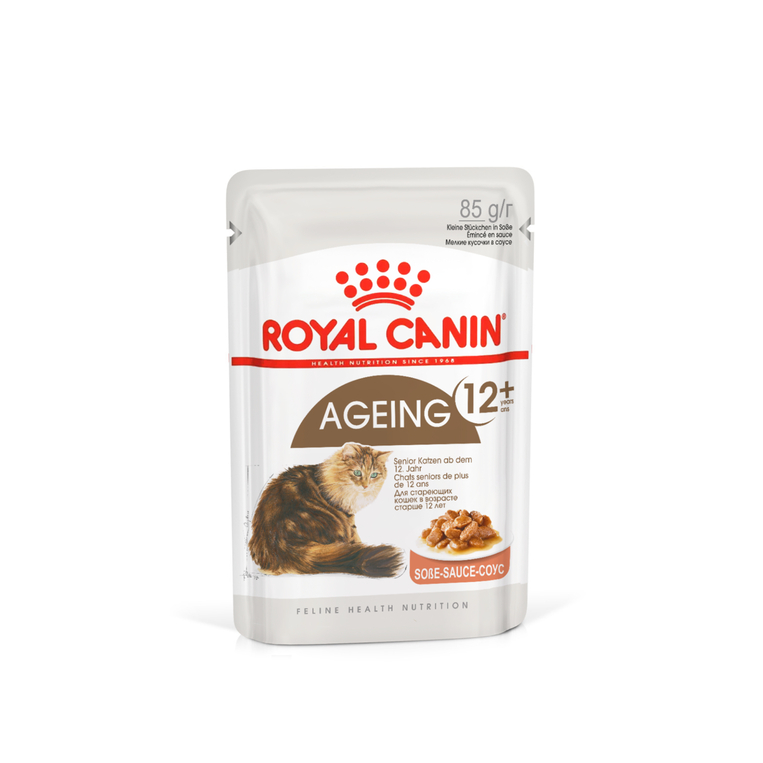 Корм для кошек ROYAL CANIN Ageing 85гр для пожилых 12+ желе соус пауч - фото 11