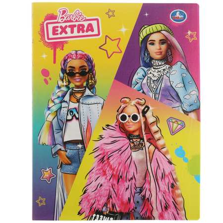 Папка УМка Barbie с 20 вкладышами barbie extra 330900