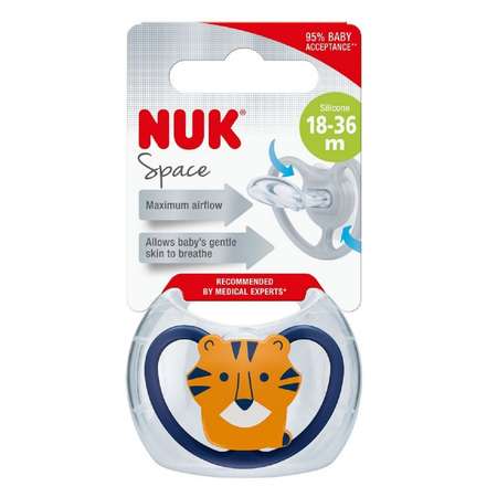 Пустышка Nuk Space с 18месяцев 10739479