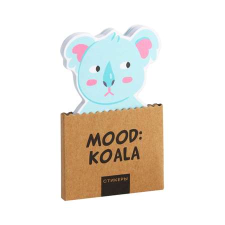 Блок ArtFox Фигурный бумаги в крафтовом е Mood koala