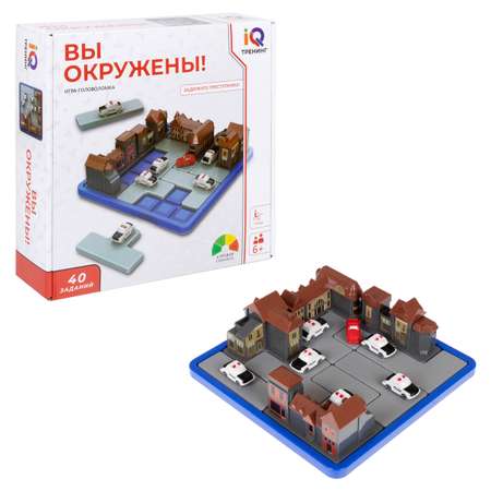 Головоломка IQ Тренинг «Вы окружены!» 1TOY нейротренажер для детей