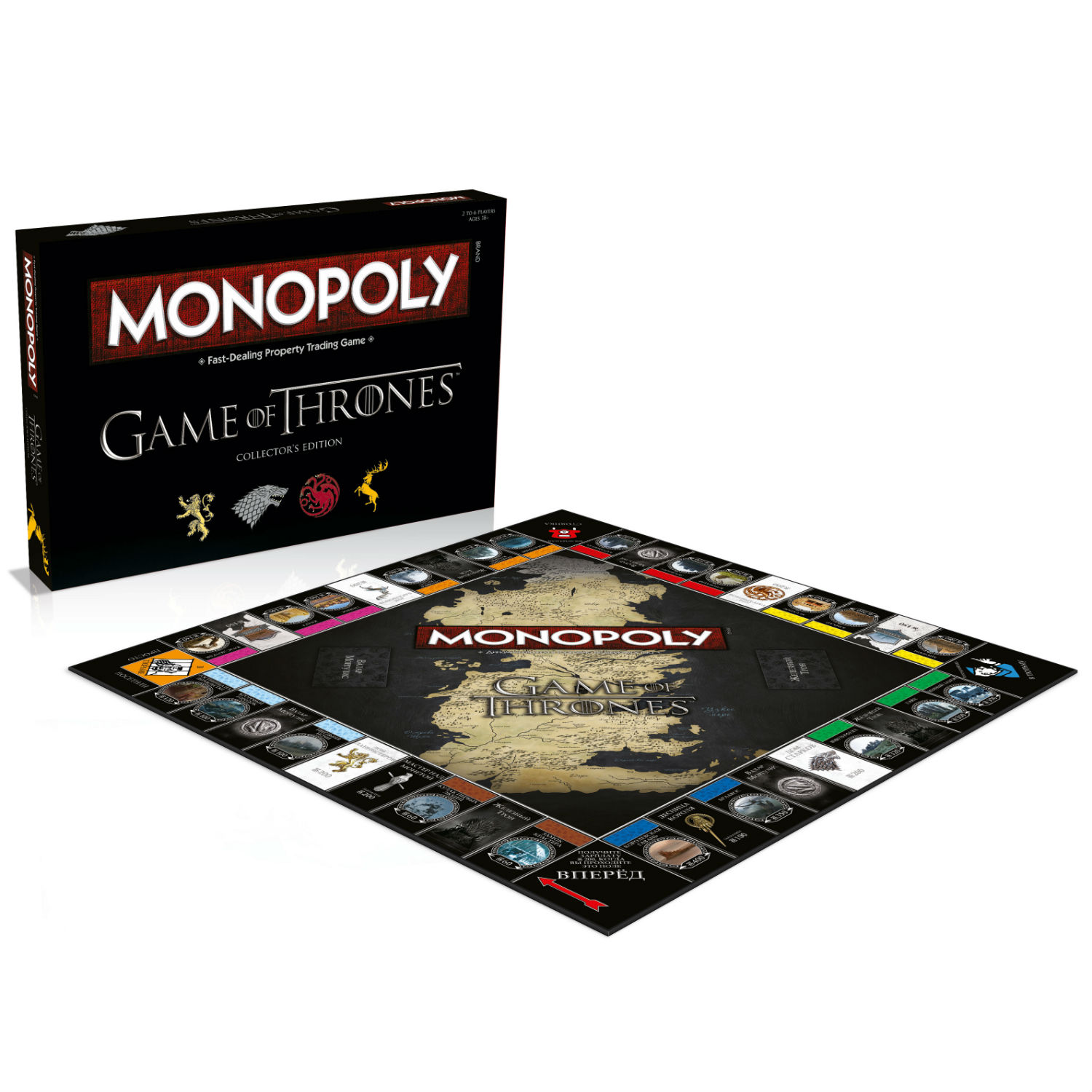 Настольная игра Monopoly монополия Игра престолов купить по цене 2689 ₽ в  интернет-магазине Детский мир