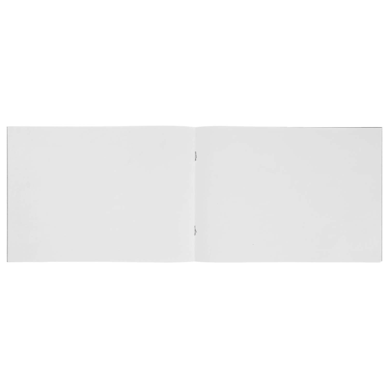 Альбом для рисования Calligrata А4 40 листов на скрепке «Лес в тумане» - фото 2