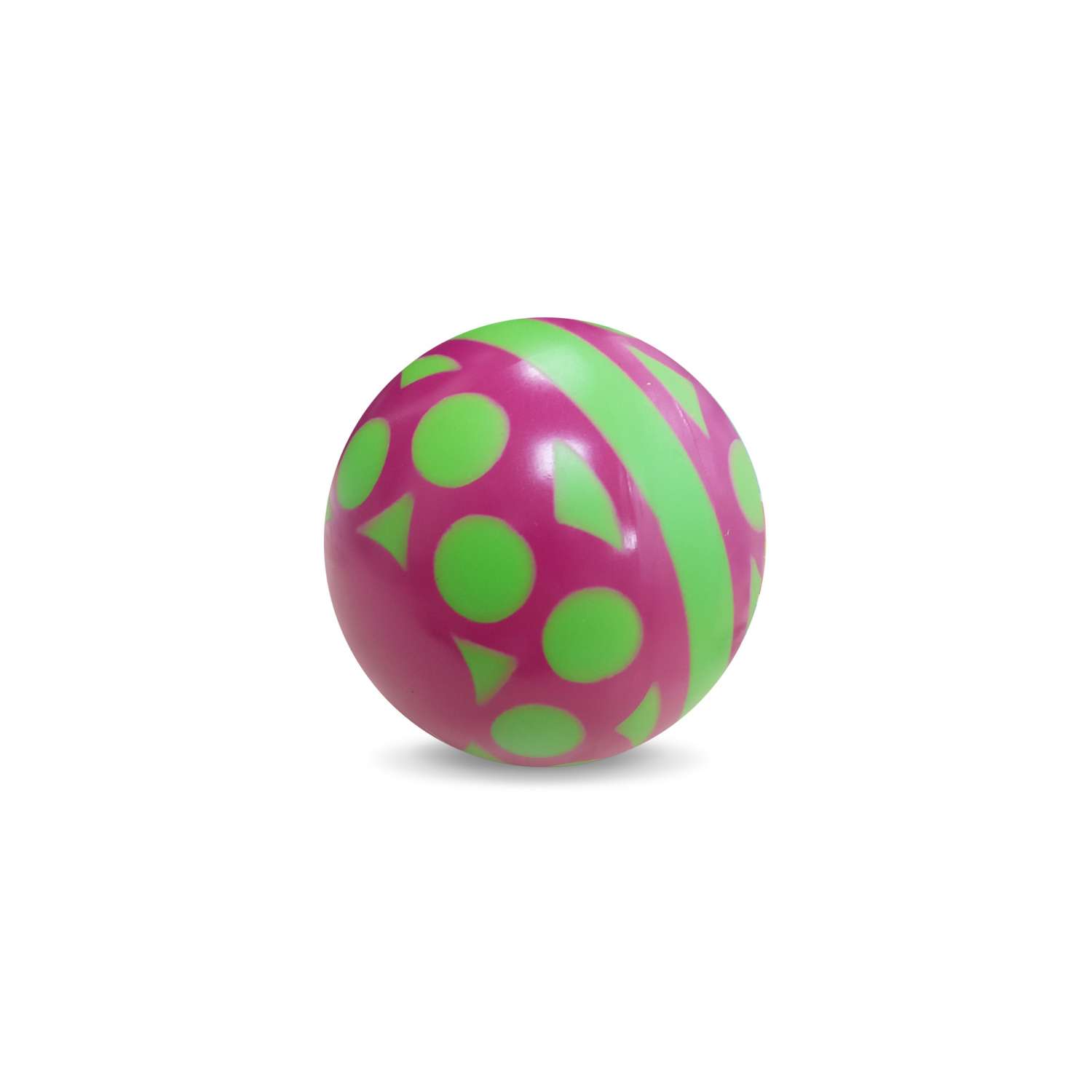 Мяч ЧАПАЕВ Солнышко малиновый 10см 44284 - фото 2