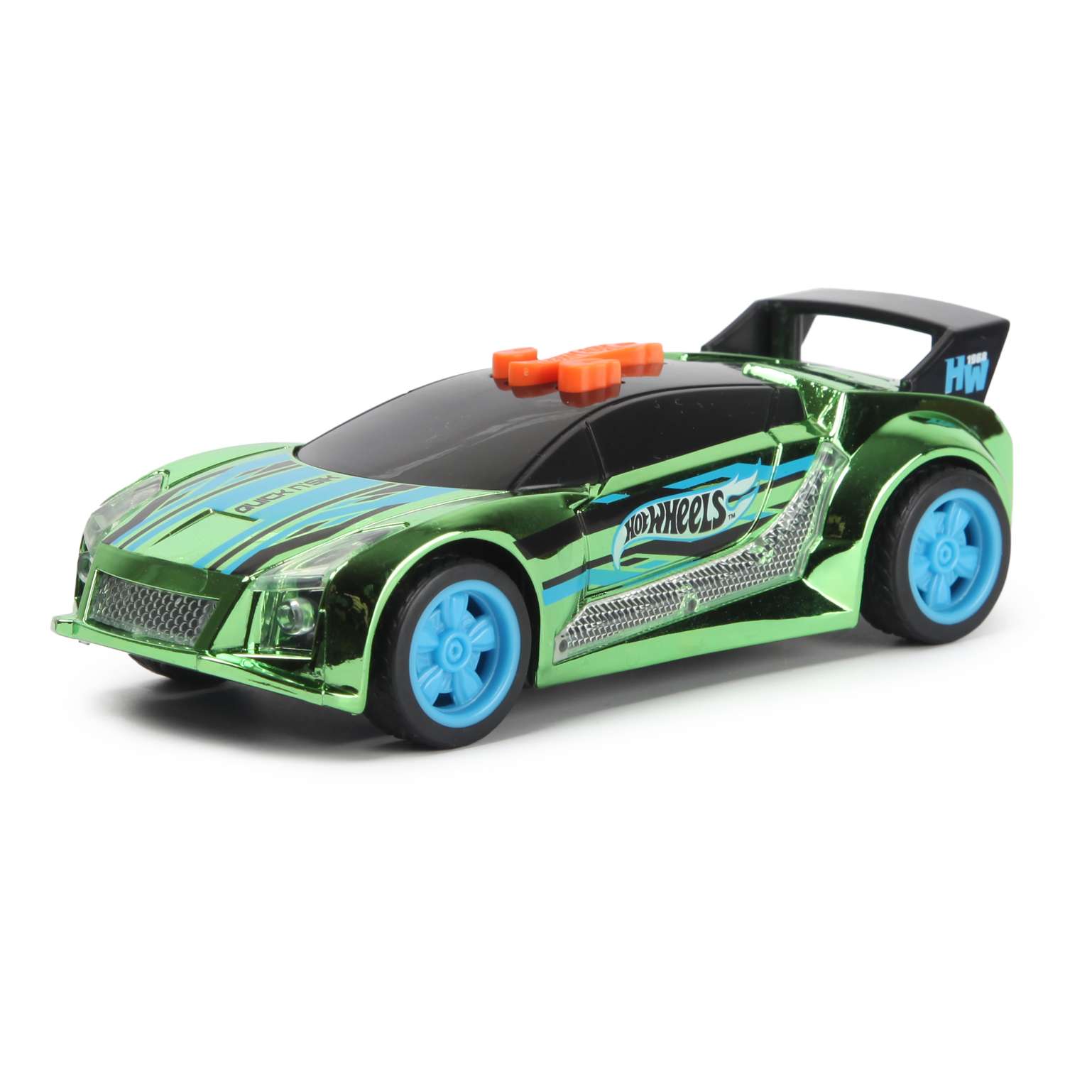 Машина Hot Wheels Blazing Cruiser Quick N sik Зеленые колеса 51200 51200 - фото 1