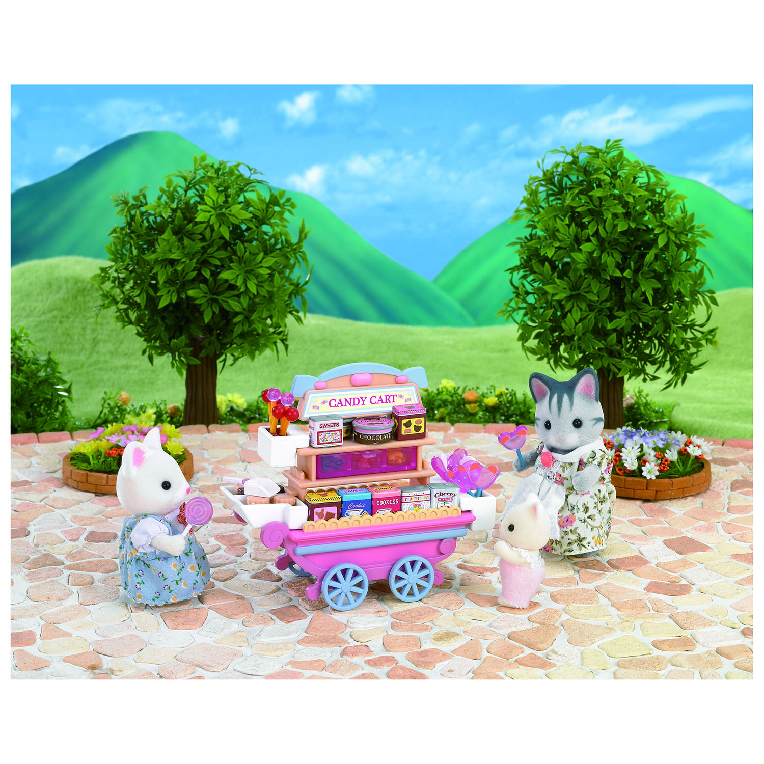 Набор Sylvanian Families Тележка со сладостями (5053) - фото 4