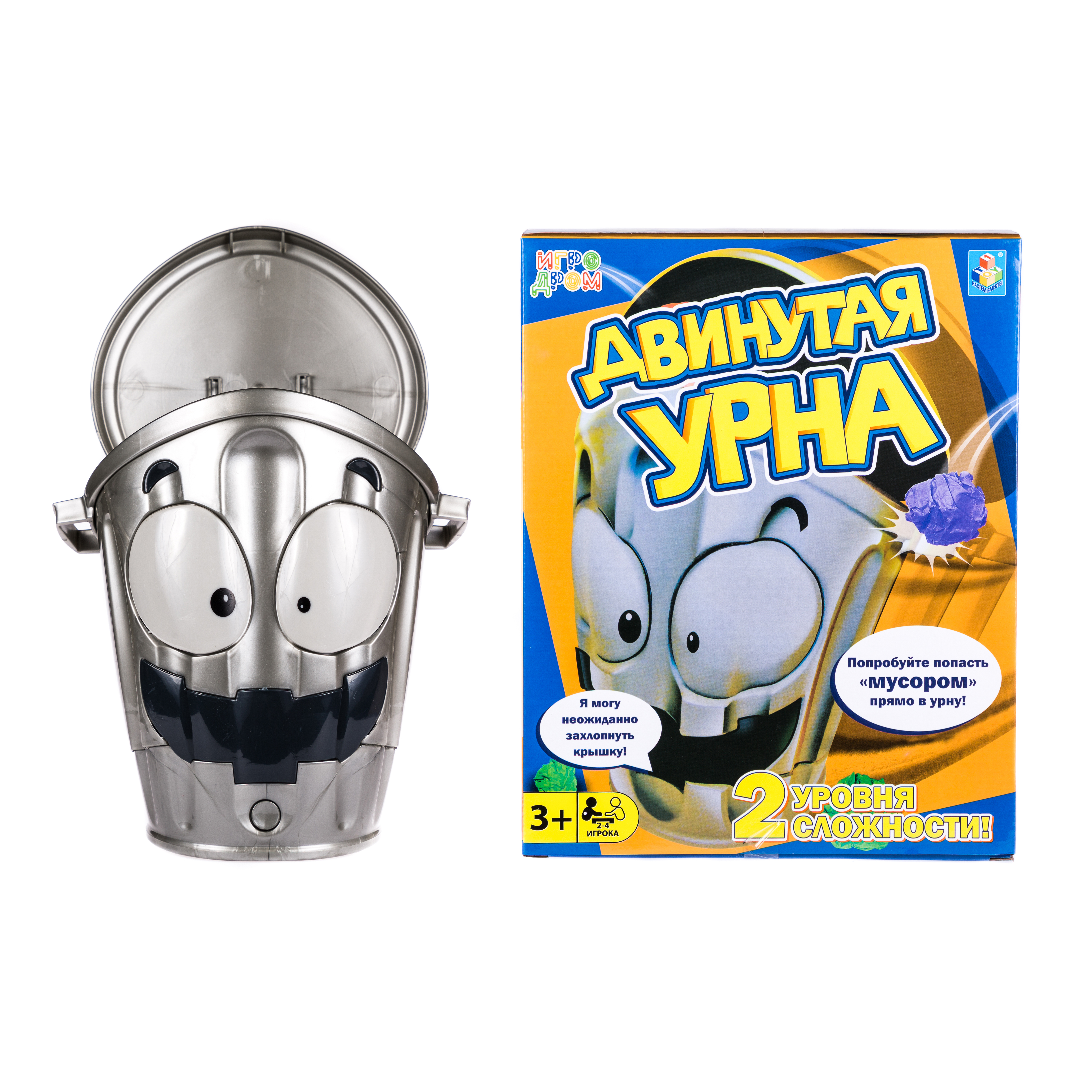 Игра настольная 1TOY ИГРОДРОМ Двинутая урна - фото 10