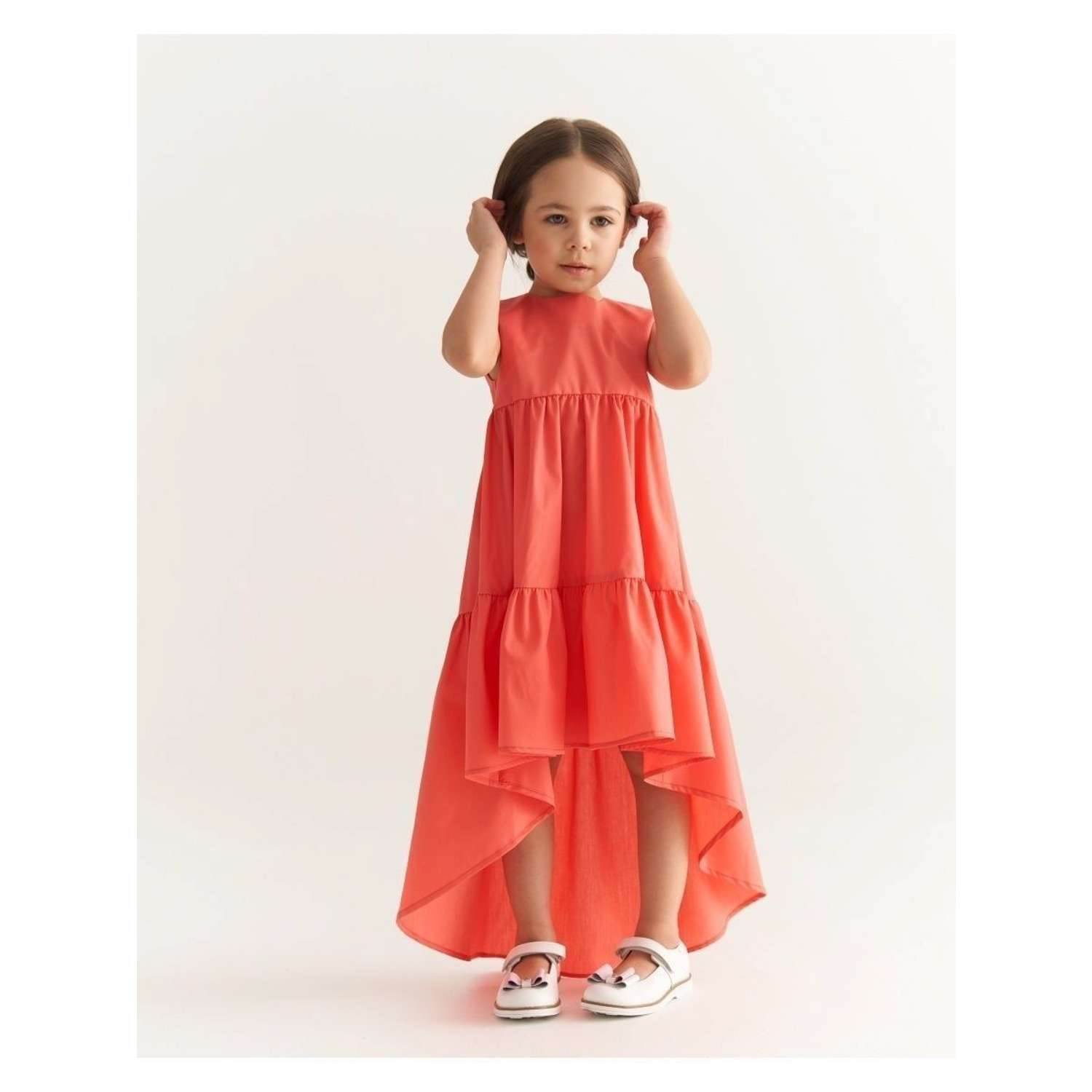 Платье Aliciia AL1003/Оранжевый - фото 5