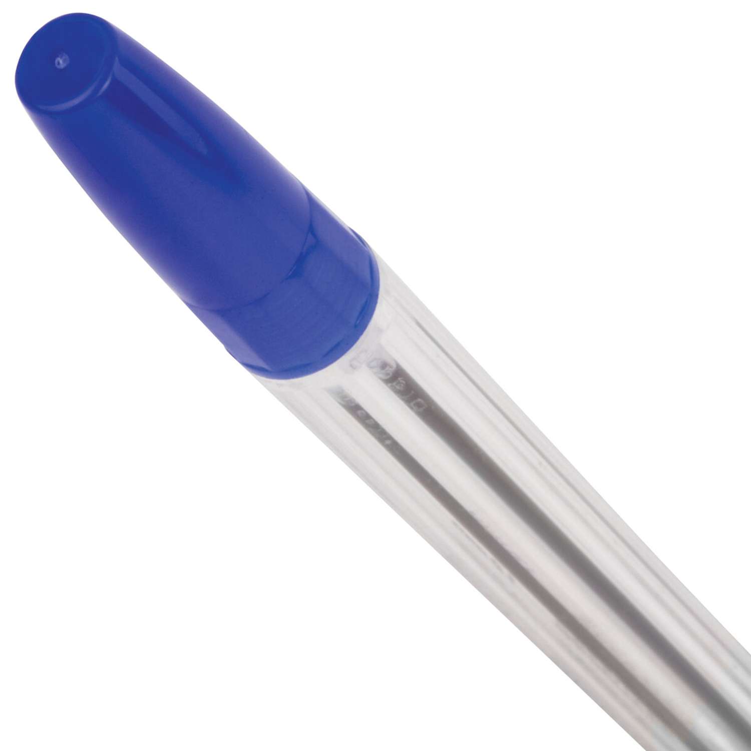 Ручки шариковые Brauberg синие набор 50 штук - фото 7