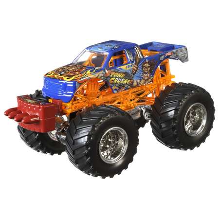 Машина Hot Wheels Monster Jam 1:64 Off-Road Стоун Крашер с фигуркой W4159